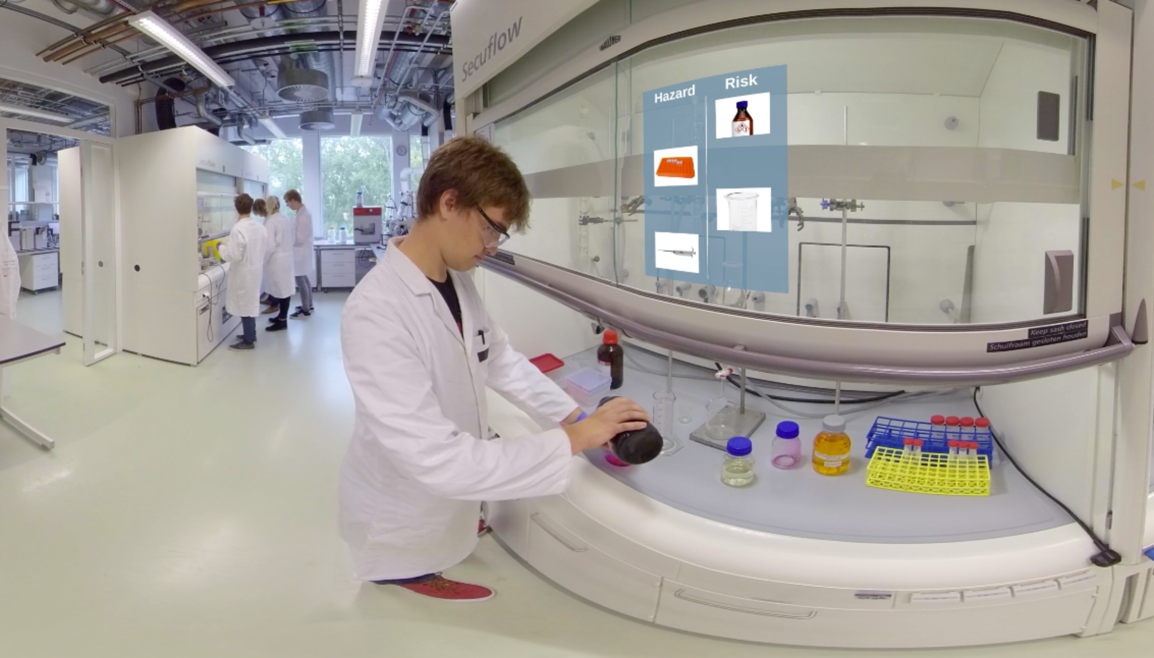 Lab Safety: VR for critical decision making - LLInC