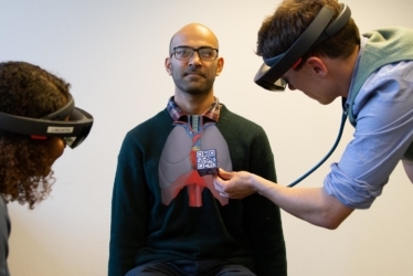 AugMedicine: AR for medical diagnosis, Lung Cases