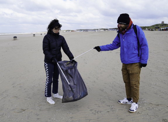 Putting learning into action with a beach clean-up